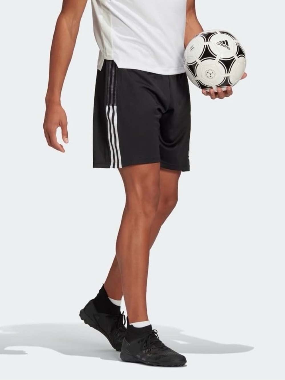 NWT Adidas Men’s Tiro 21 Training Shorts in Black Size M